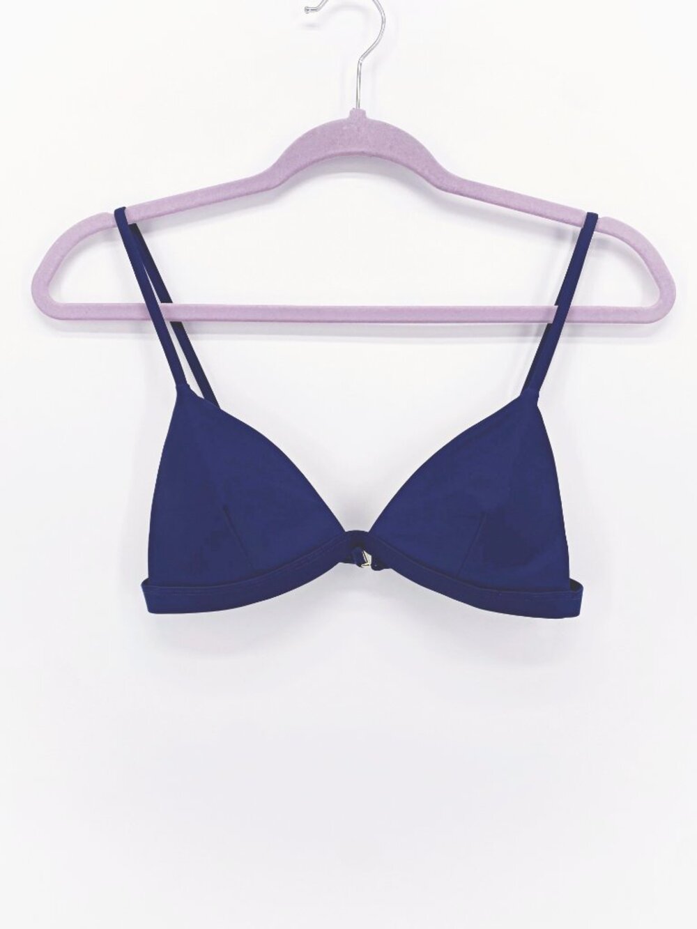 Summersalt Navy The Triangle Bikini Top